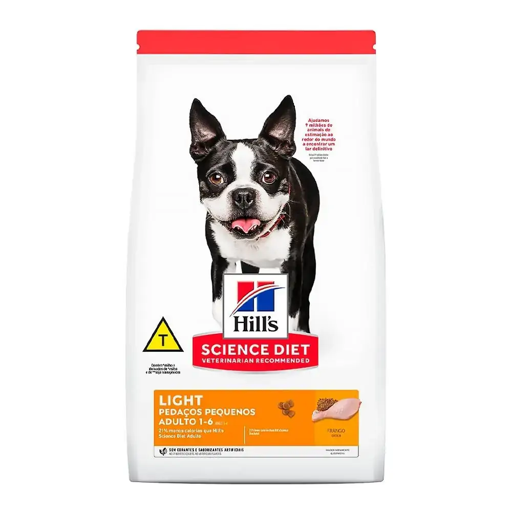Ração Hill's SD Light Pedaços Pequenos 2,4kg