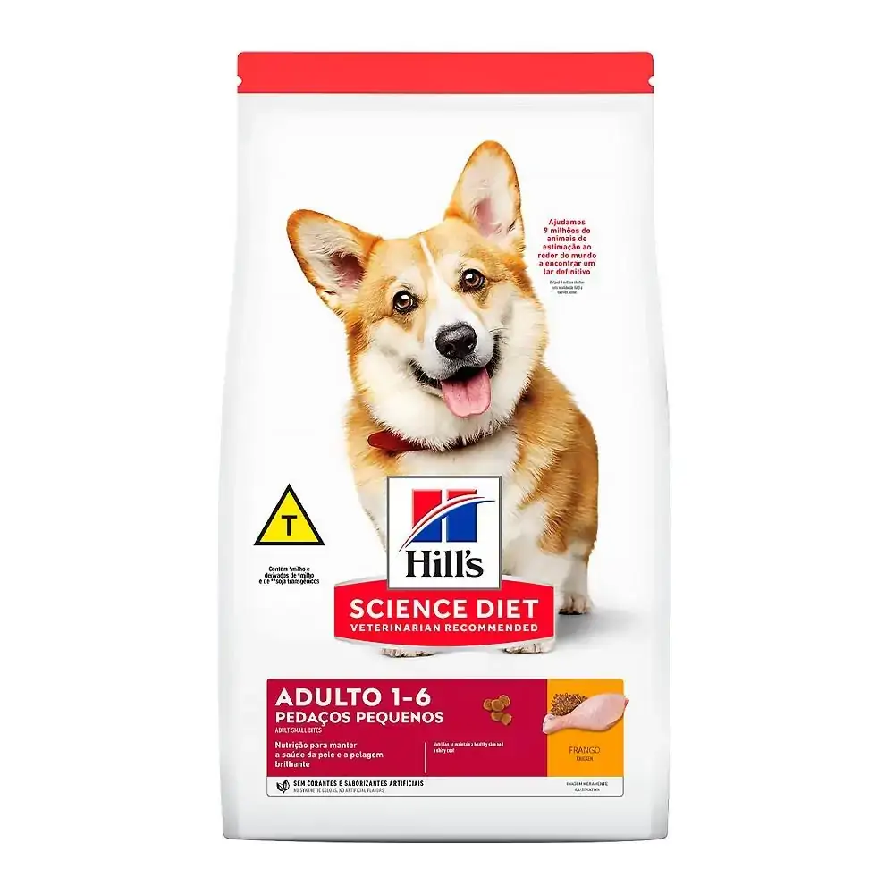 Ração Hill's Adulto Manutenção Saudável Pedaços Pequenos - 800g