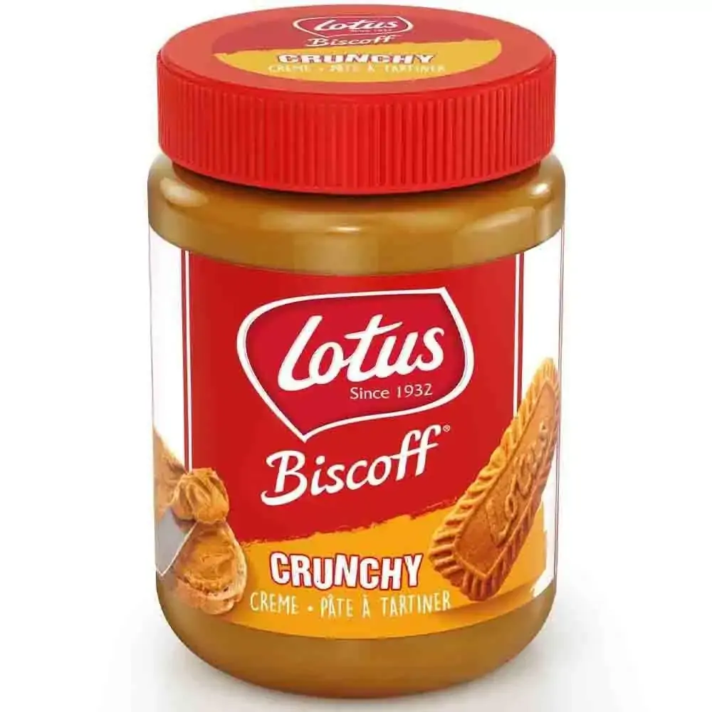 Lotus Pasta De Biscoitos Biscoff Speculoos Crunchy 400 gr