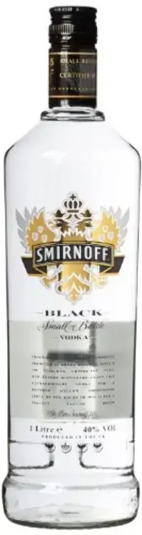 Smirnoff Black Small Batch Garrafa 1l