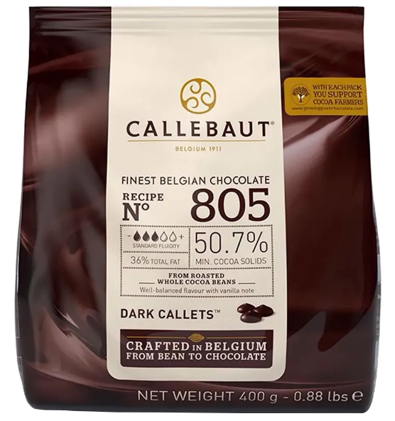 Choc. Amargo Calleb 50,7 Moedas 400g