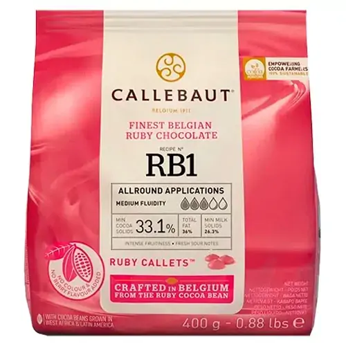 Choco Gold Ruby 400gr Chrr36rb12e0d94 Callebaut
