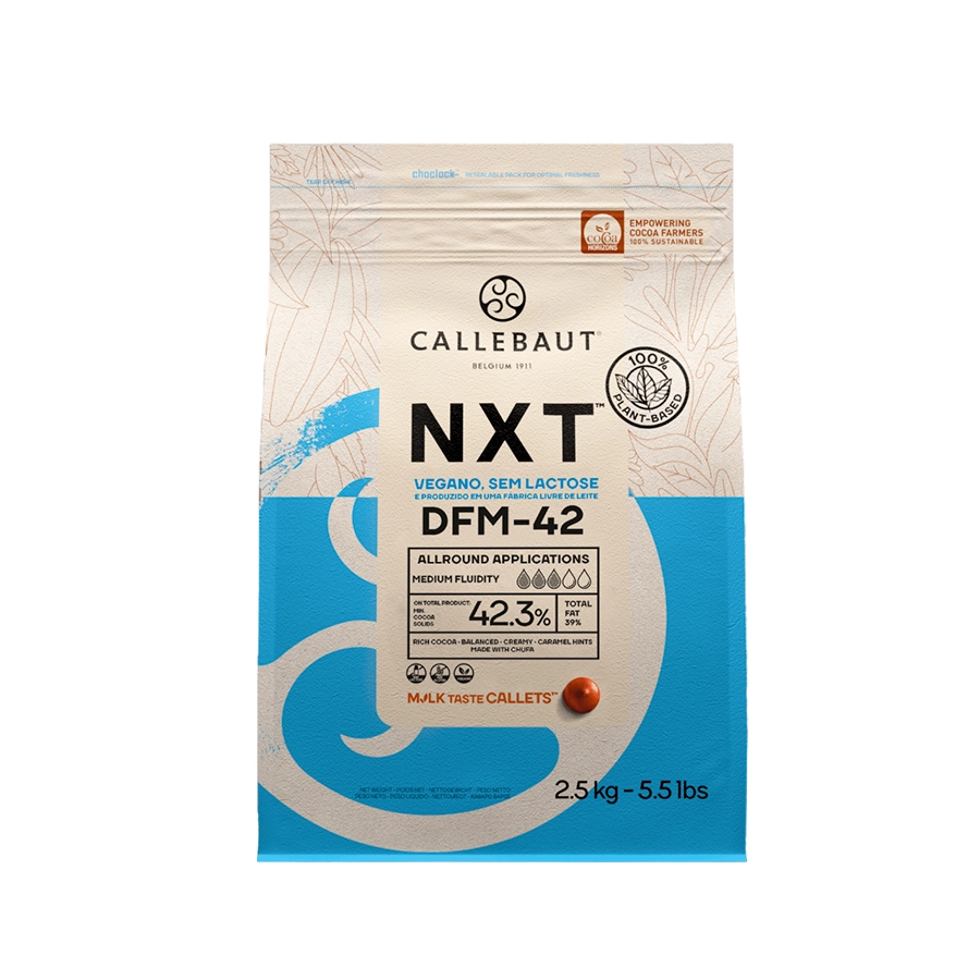 Choco Ao Leite Vegano Nxt 42,3 2,5kg Chm Q42 Dfr 2b U75