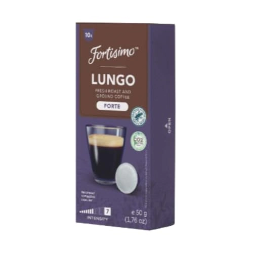 Cafe Fortisimo C/10 Capsulas Lungo Forte