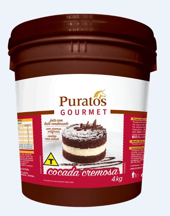Gourmet Cocada Cremosa Bd 4,0kg