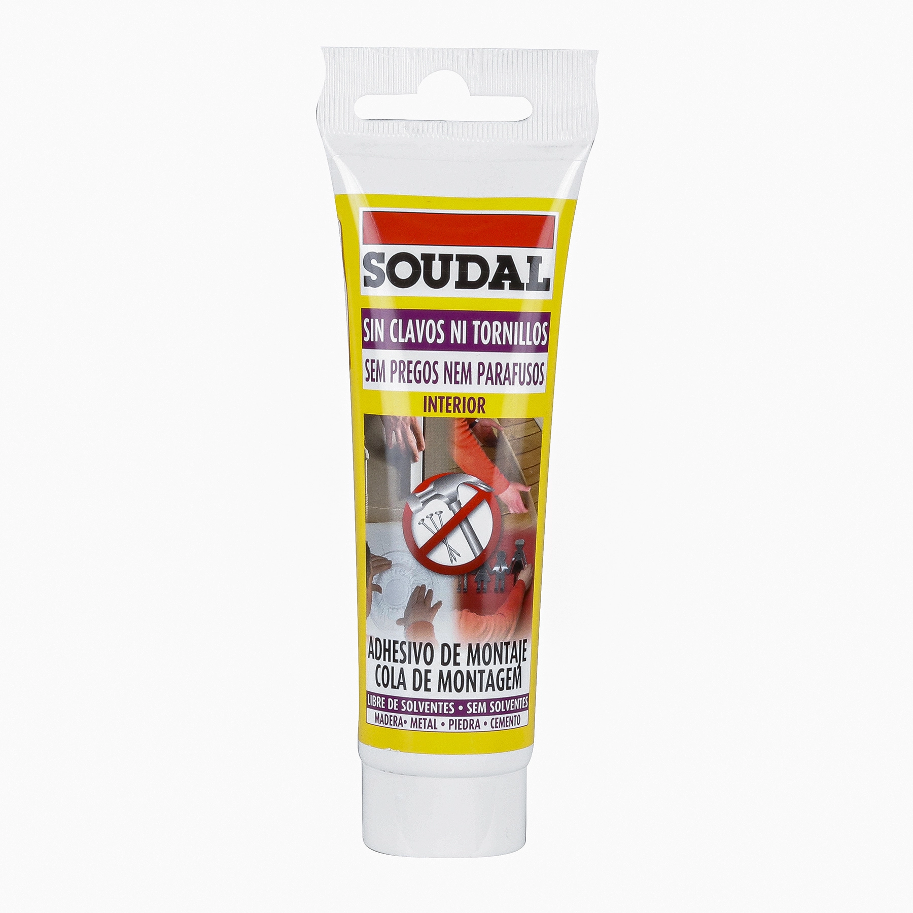 Selante Base D Água para Cozinhas e Banheiros Branco Bisnaga 100g Soudal