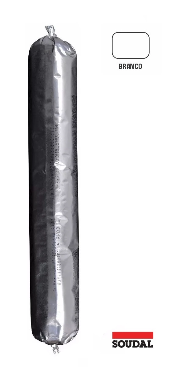Selante Adesivo PRO PU40 Soudal - Sachê 900g - BRANCO