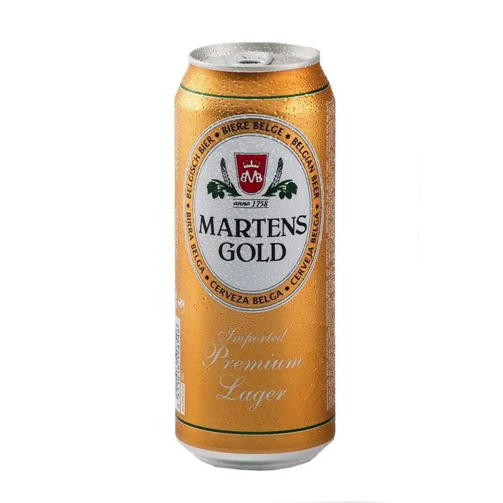Cerveja Belga Martens 500ml Gold Lata