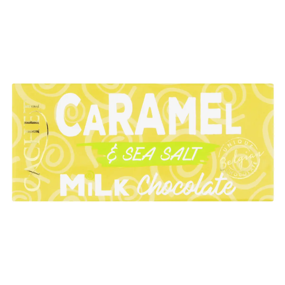 Chocolate Belga Ao Leite Com Pedaços De Caramelo Cachet Cartucho 40g