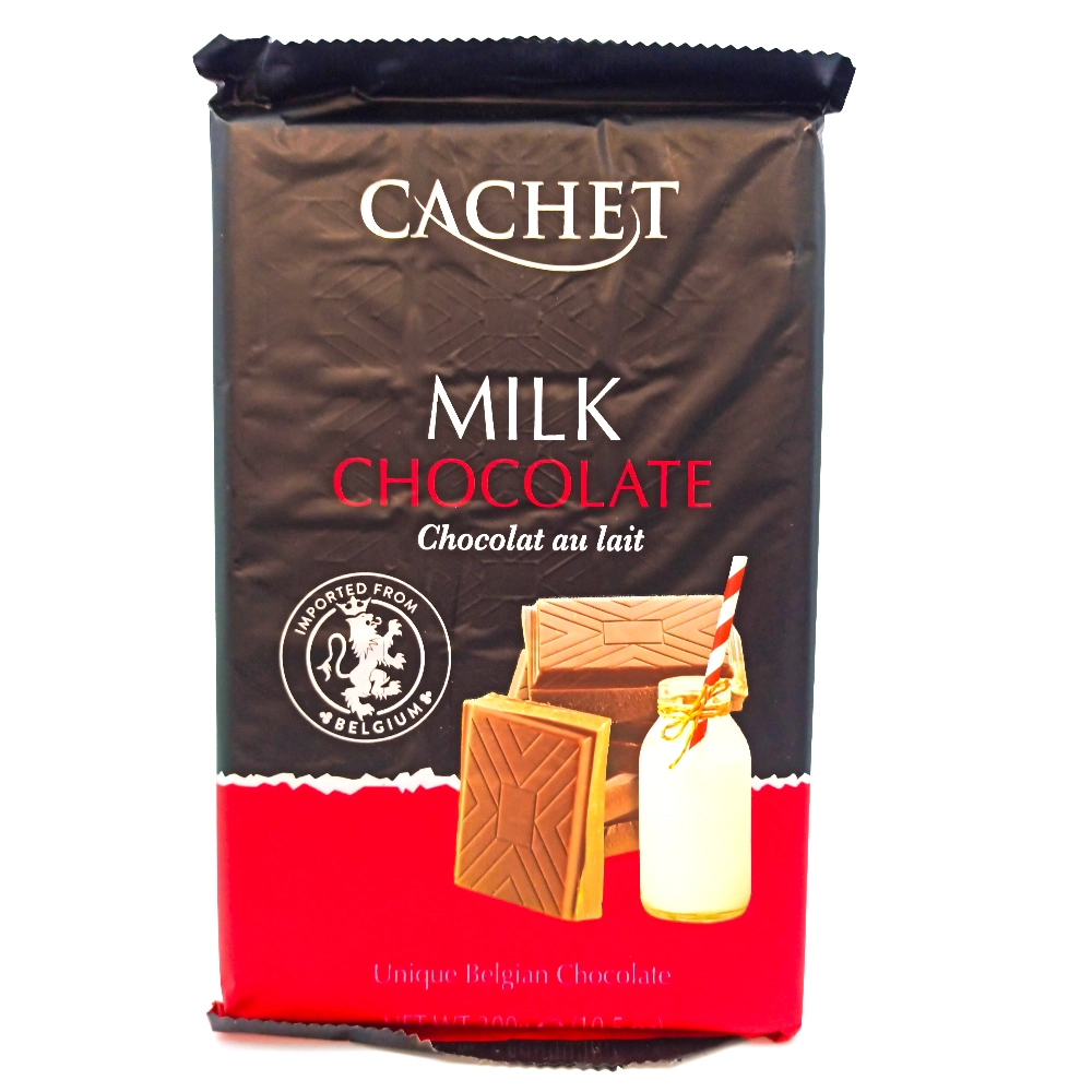 Chocolate Belga Ao Leite Cachet Pacote 300g