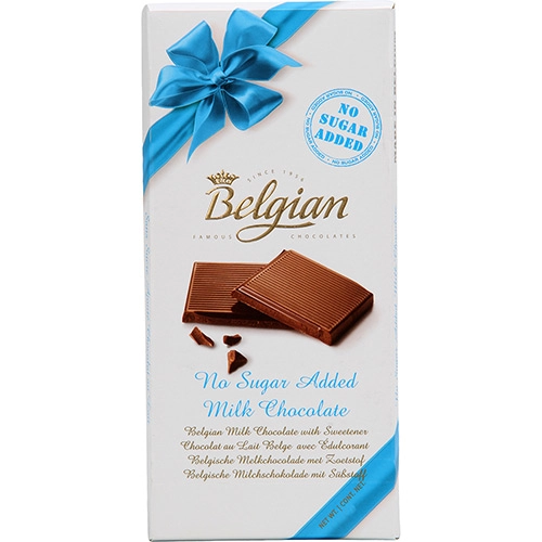 Chocolate Belgian Milk Chocolate Sem Adição De Açúcar