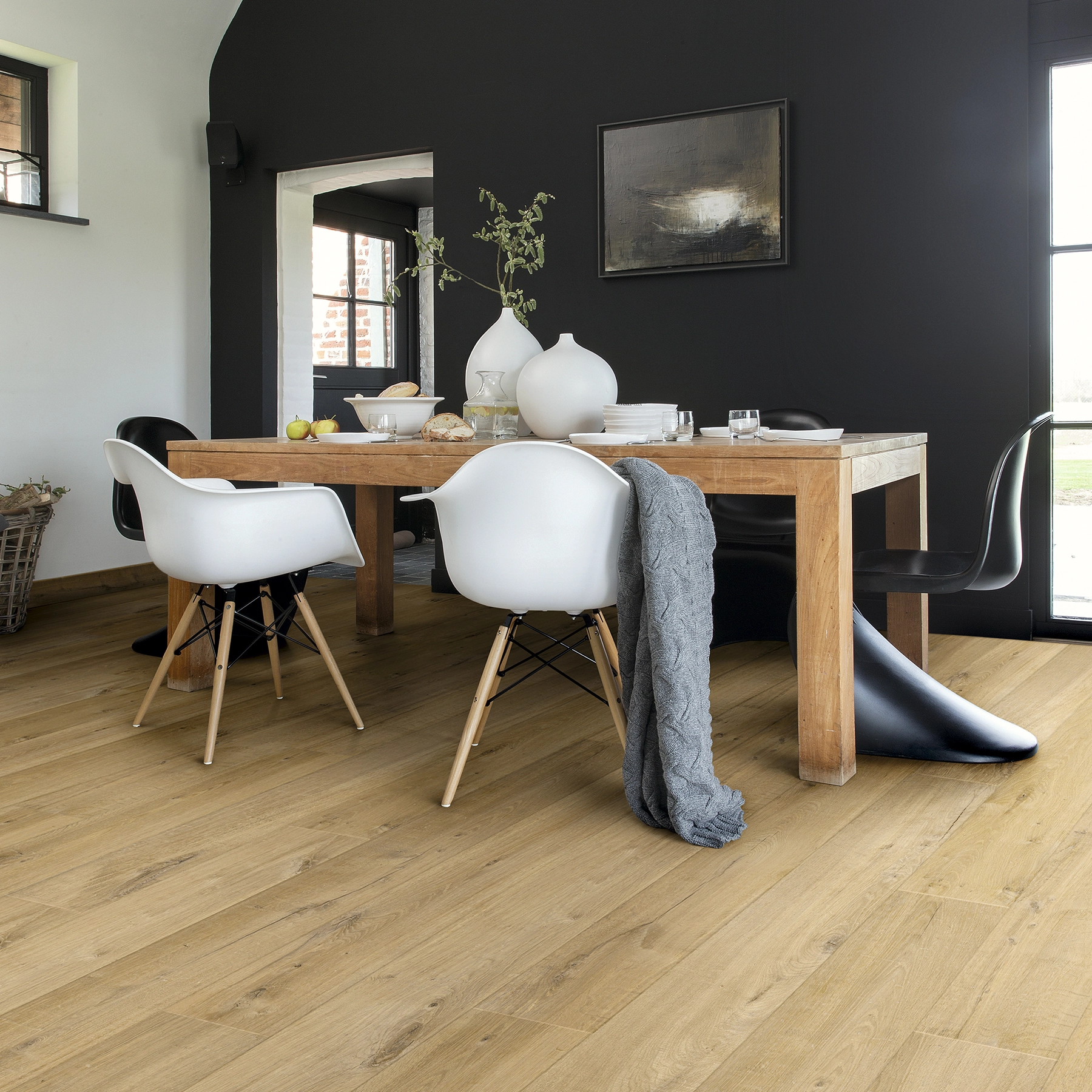 Piso Laminado Click Impressive Carvalho Natural Soft 138x19cm m² Quick Step