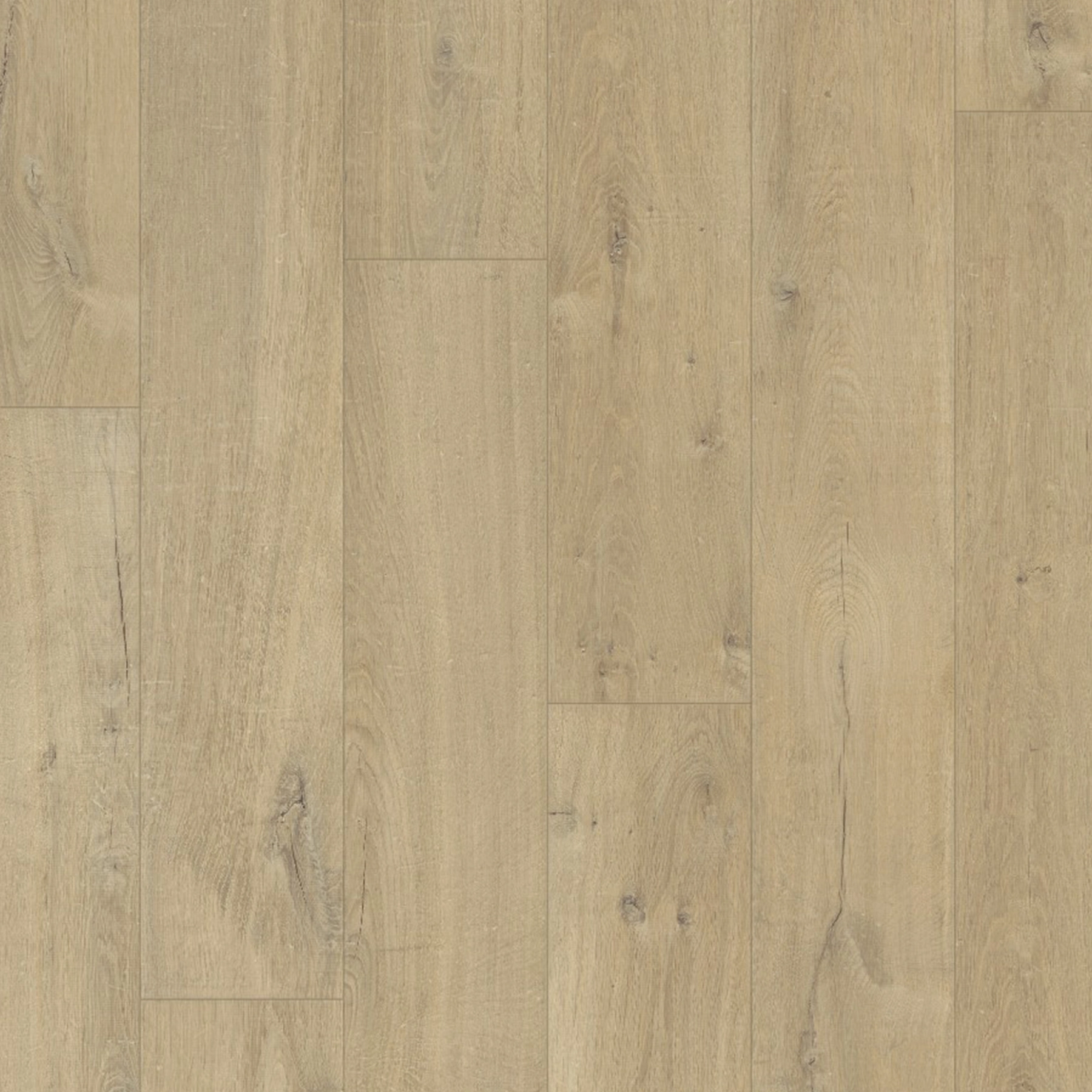 Piso Laminado Click Impressive Carvalho Suave Médio 138x19cm m² Quick Step