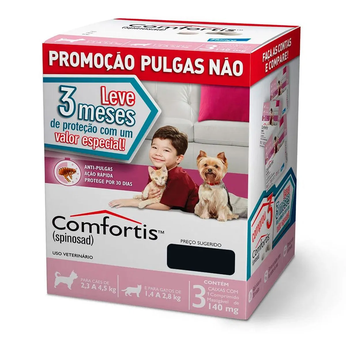 Comfortis Combo 140mg C3comp