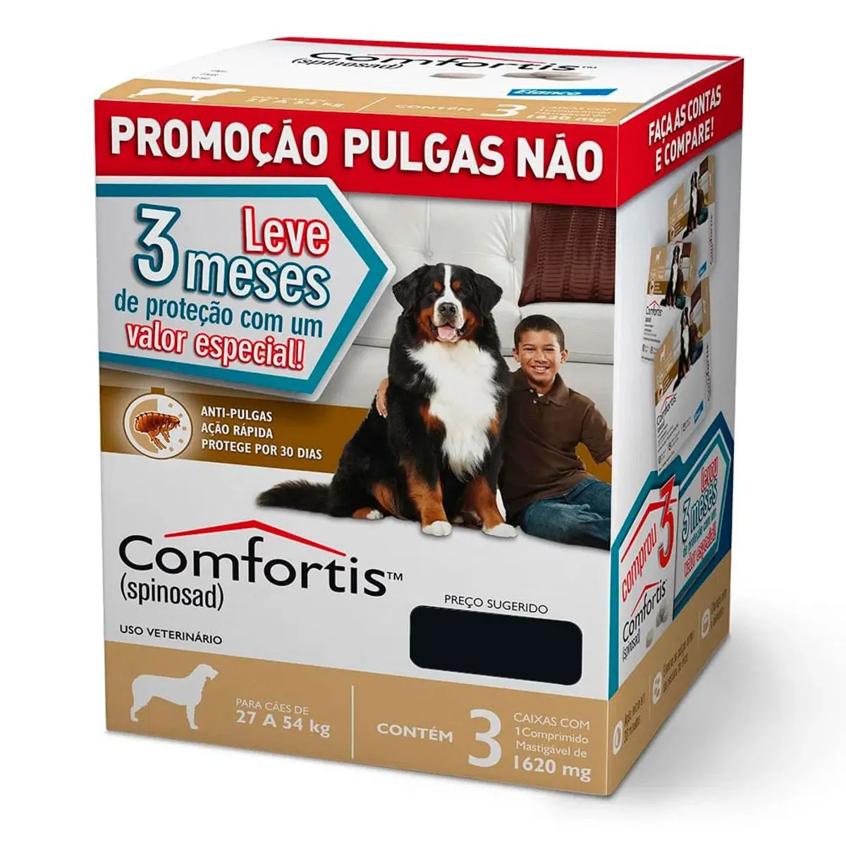 Combo Comfortis Tab 1620mg