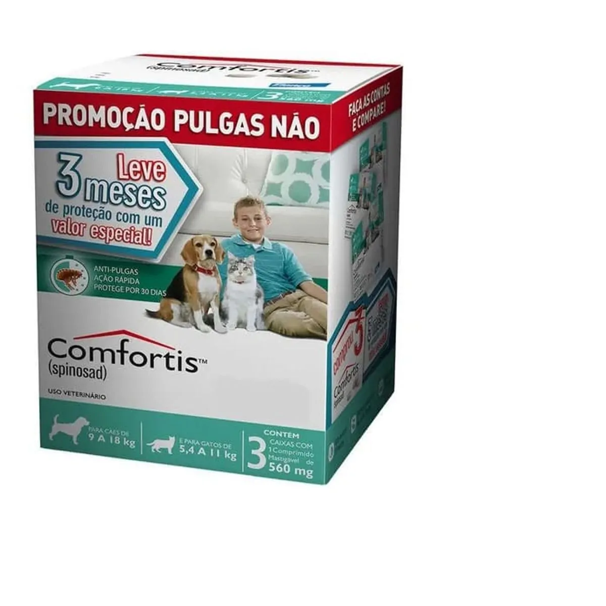 Comfortis Combo 560mg C 3 Comp