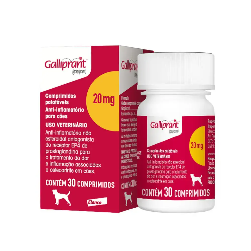Med.galliprant 20mg 30 Comprimidos