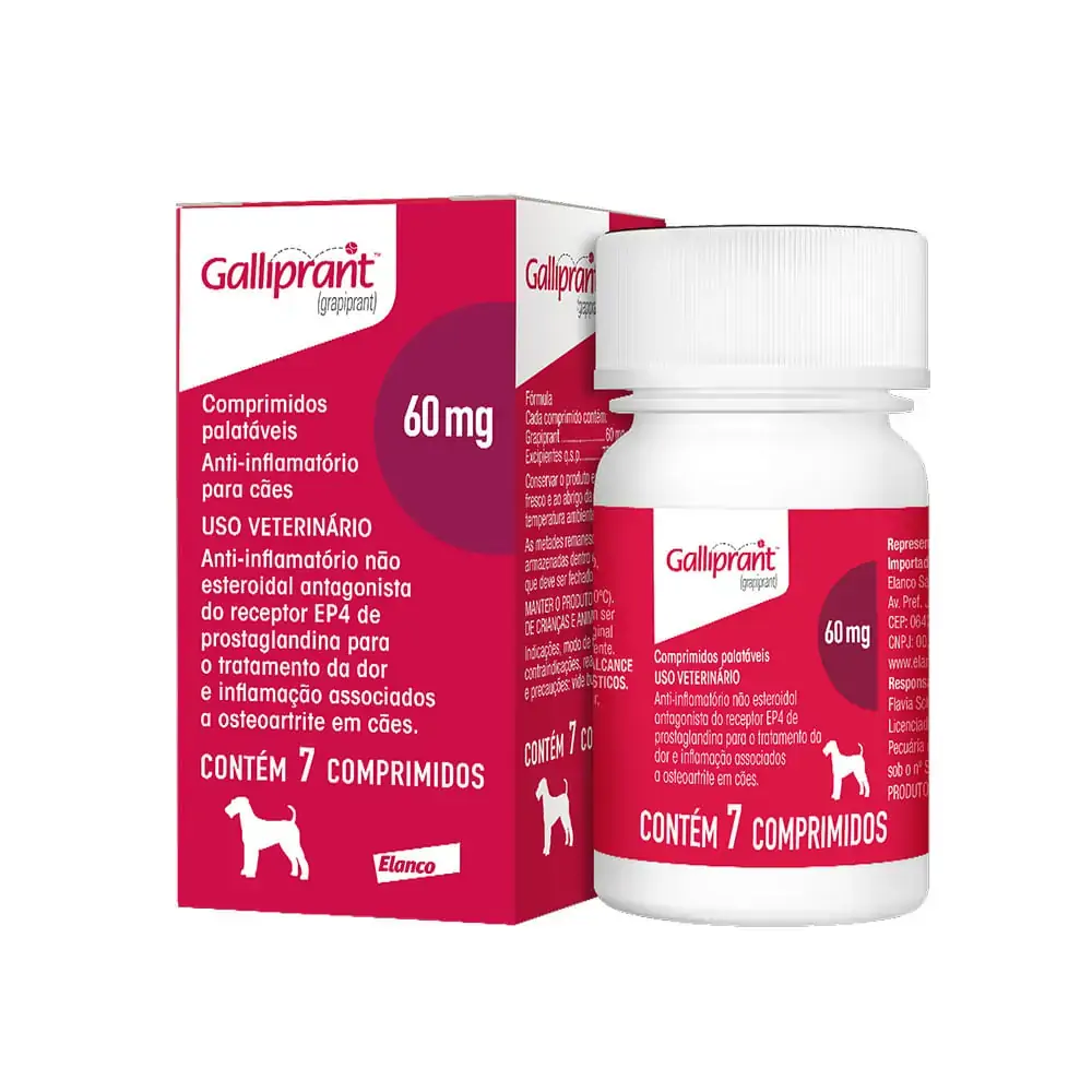 Med.galliprant 60mg 7 Comprimidos