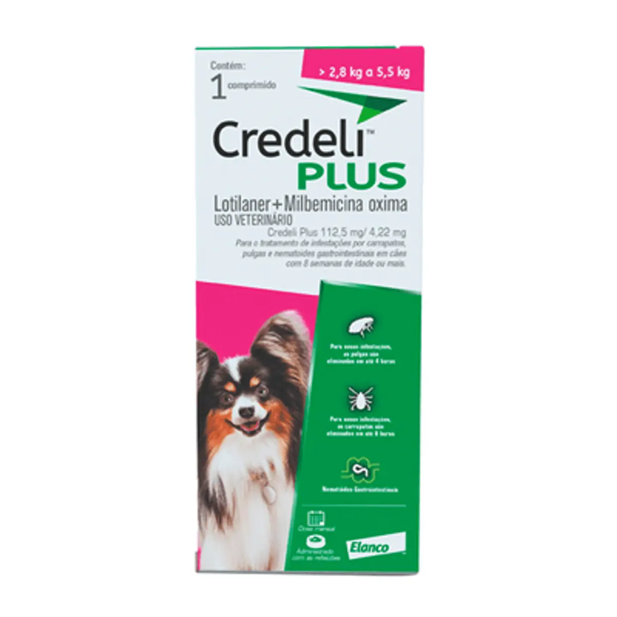 Credeli Plus 112.54.22mg 2.8 5.5kg 1cp