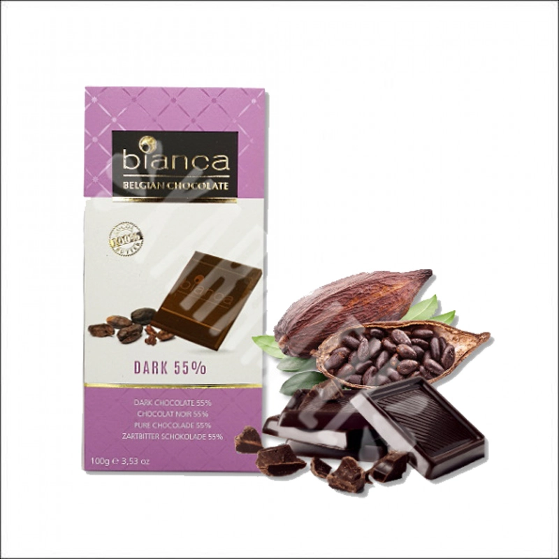 Choc Bianca Belgian 55 Cacau 100g