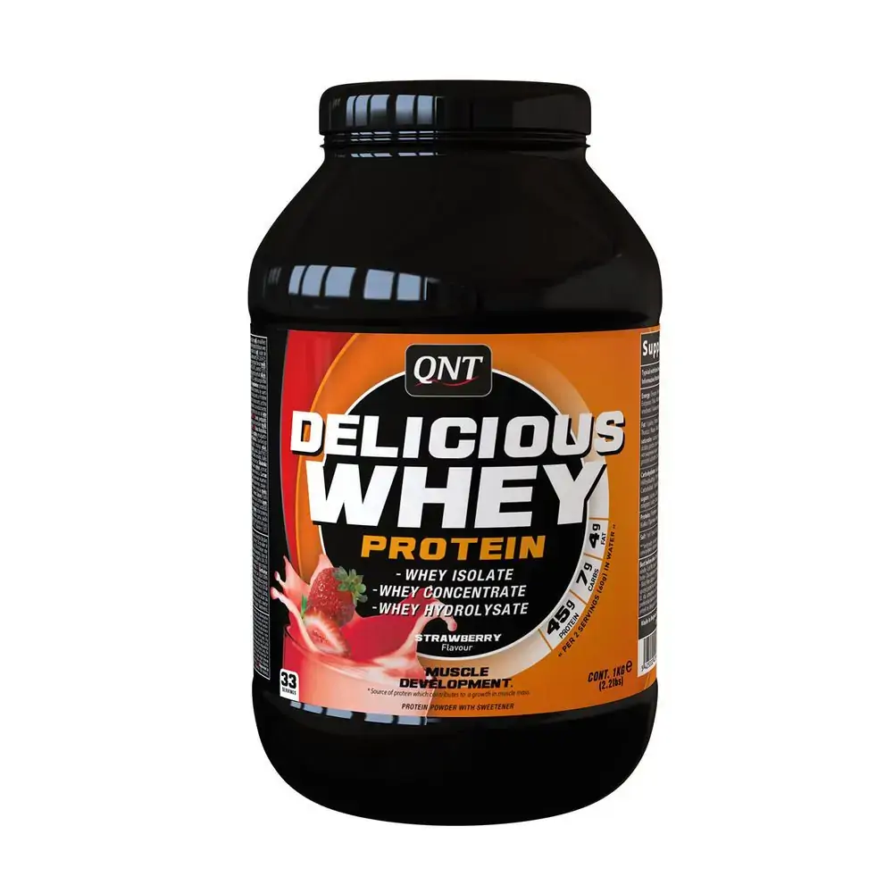 Delicious Whey 1k Morango Qnt