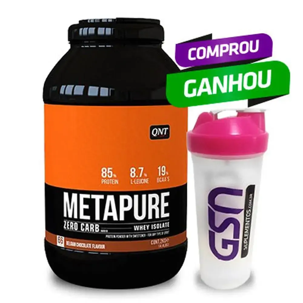 Zero Carb Metapure Strawberry 2kg Qnt
