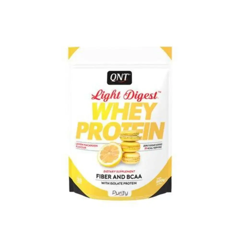 Light Digest Whey Protein Limão E Macaroon 500g Qnt