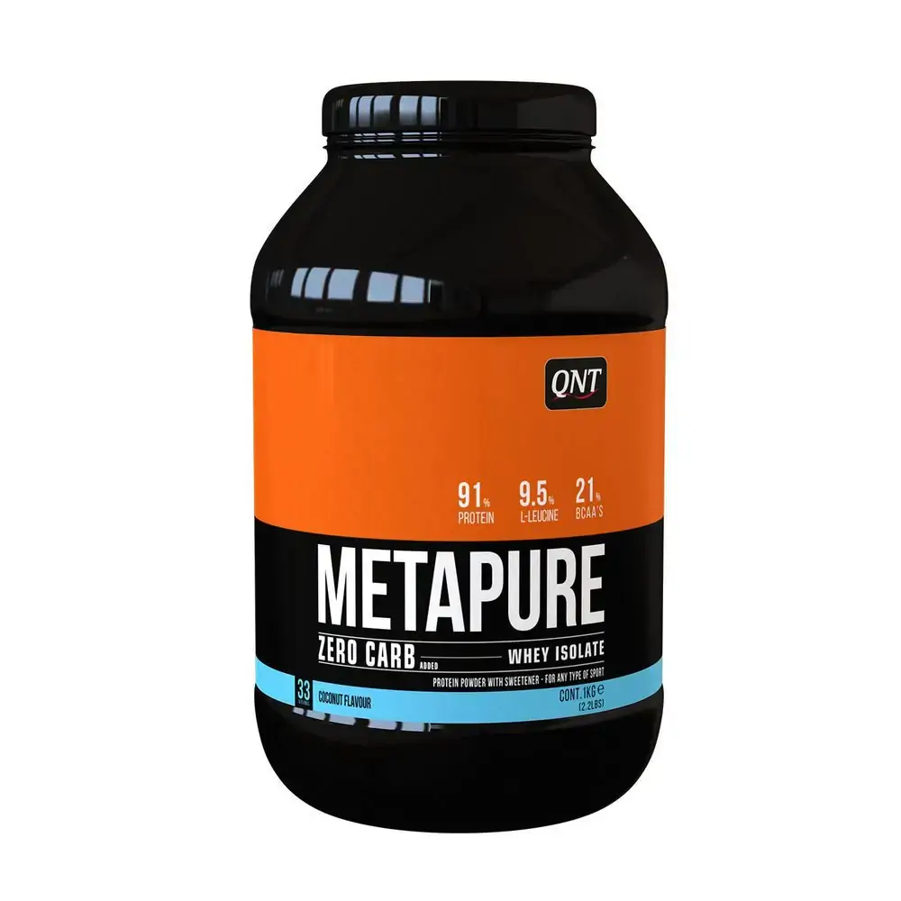 Metalpure Whey Isolate Coconut Flavour 1kg 2.2lbs Qnt