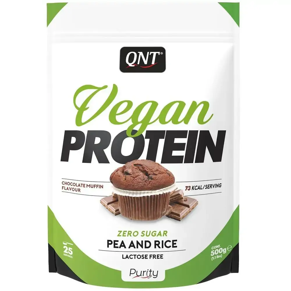 Protein Vegan 500g Choco/mufin Qnt