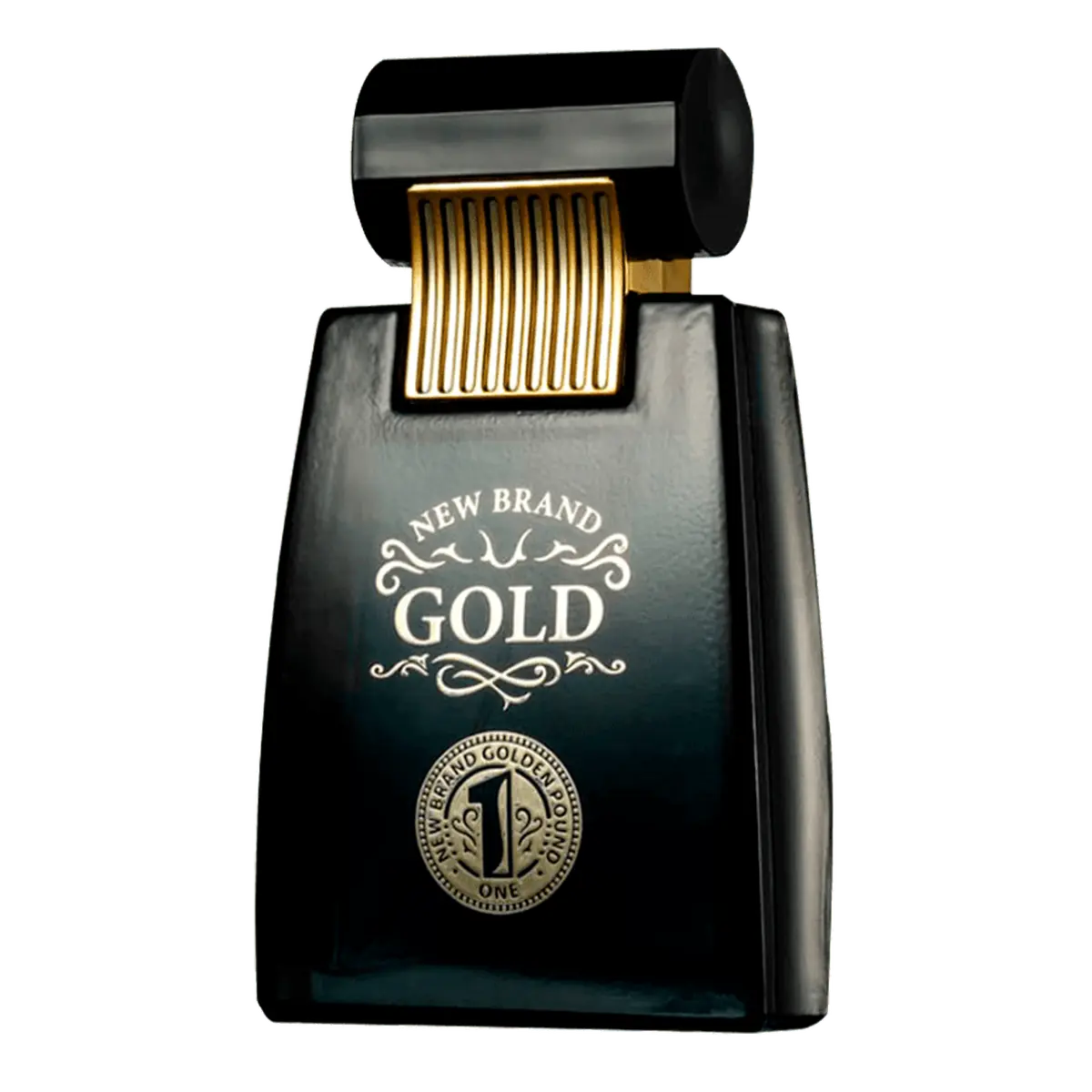 Eau De Toilette Gold New Brand Perfumes Prestige For Men Caixa 100ml