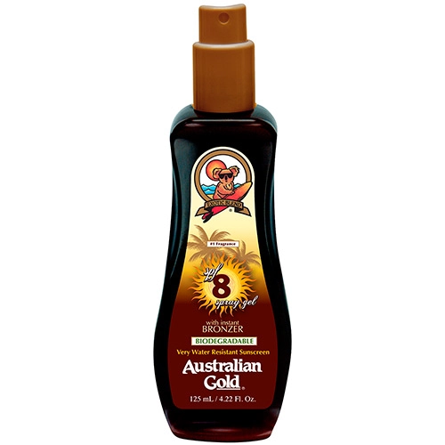 Bronzeador Australian Gold Fps 8 Instant Bronzer Spray Gel