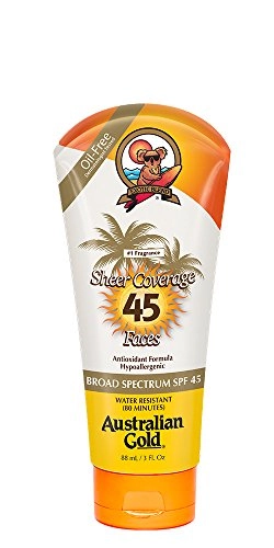 Austr Gold R.a70660 Fps 45 Face Sheer Cover