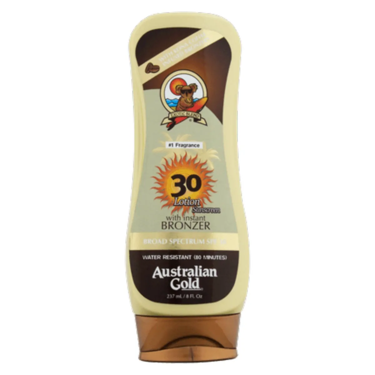 Protetor Solar com Bronzeador Instantâneo FPS 60 Australian Gold 237 ml