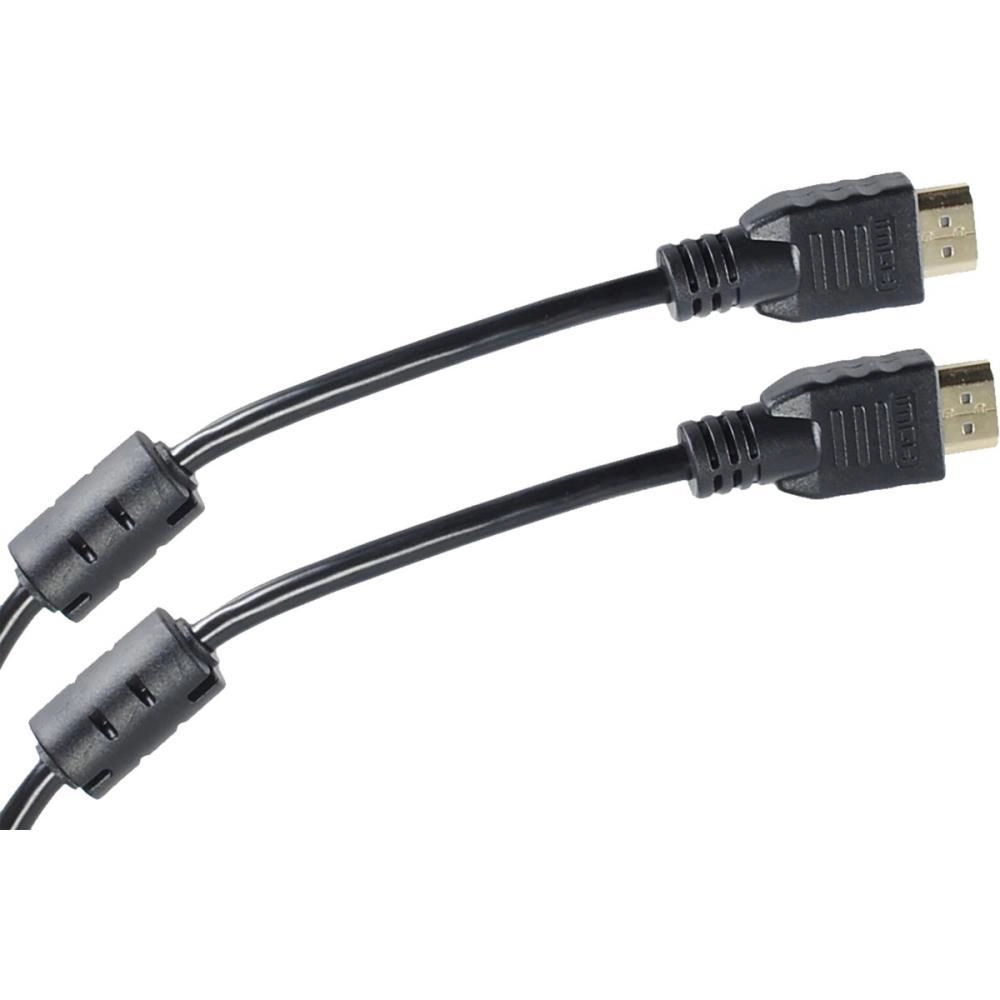 Cabo Hdmi Emborrachado 1.50m Versao 1.4v Xc Hdmi 1.5 Comercial Bella