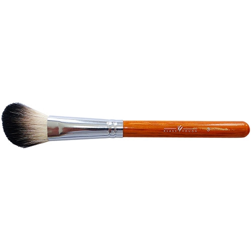 Pincel Profissional Klass Vough Brown Line Para Blush
