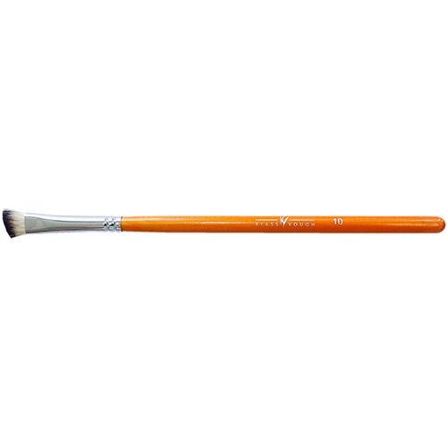Pincel Profissional Klass Vough Brown Line Chanfrado Para Sombra
