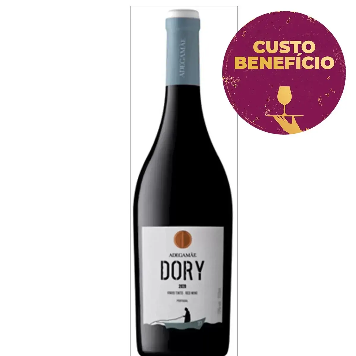 Vinho Português Tinto Meio Seco Dory Touriga Nacional Tinta Roriz Merlot Syrah Lisboa Garrafa 750ml