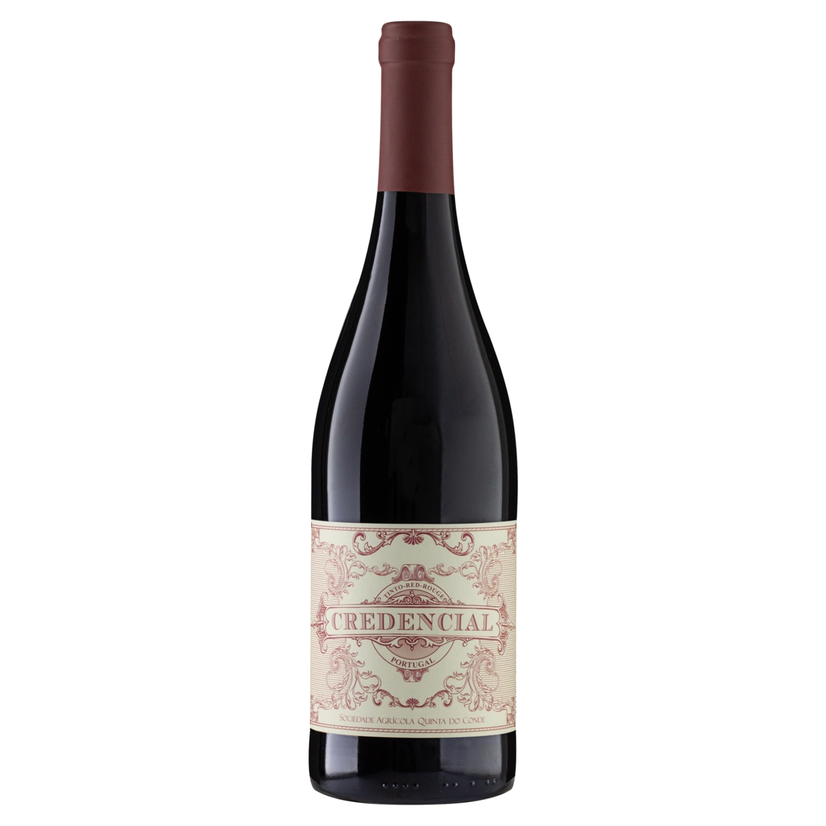 Vinho Português Tinto Credencial Castelão Touriga Franca Cabernet Sauvignon Syrah Garrafa 750ml