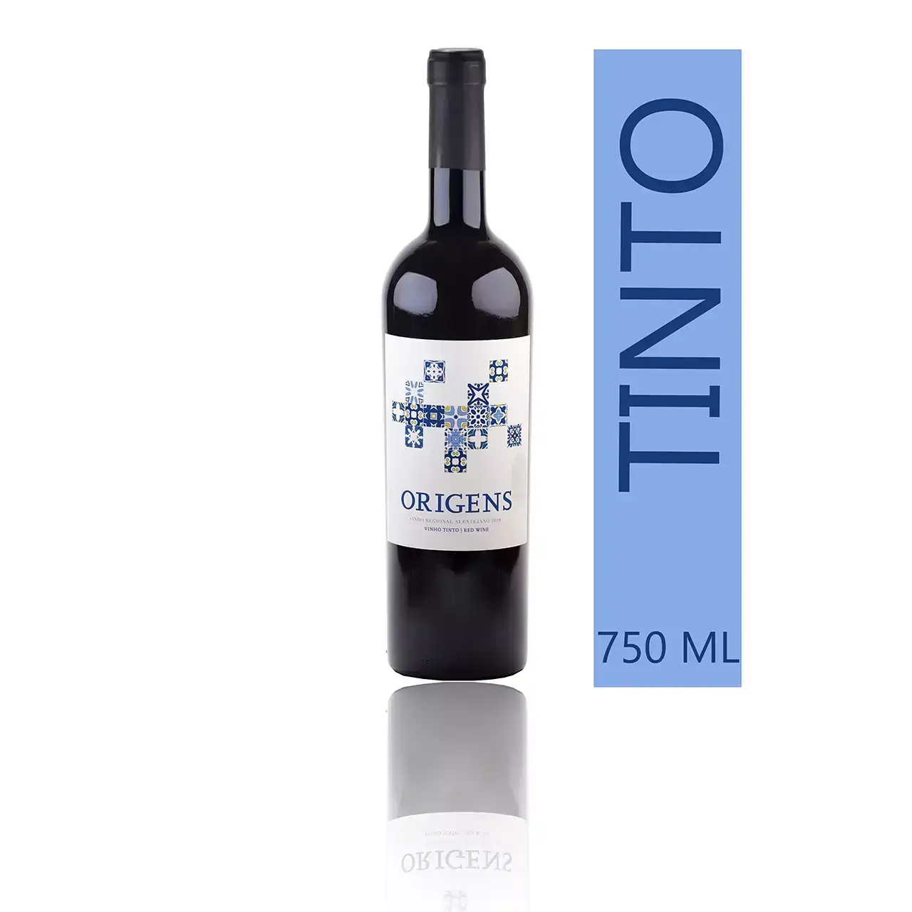 Vinho Tinto Origens Regional Alentejano Tinto 750 Ml