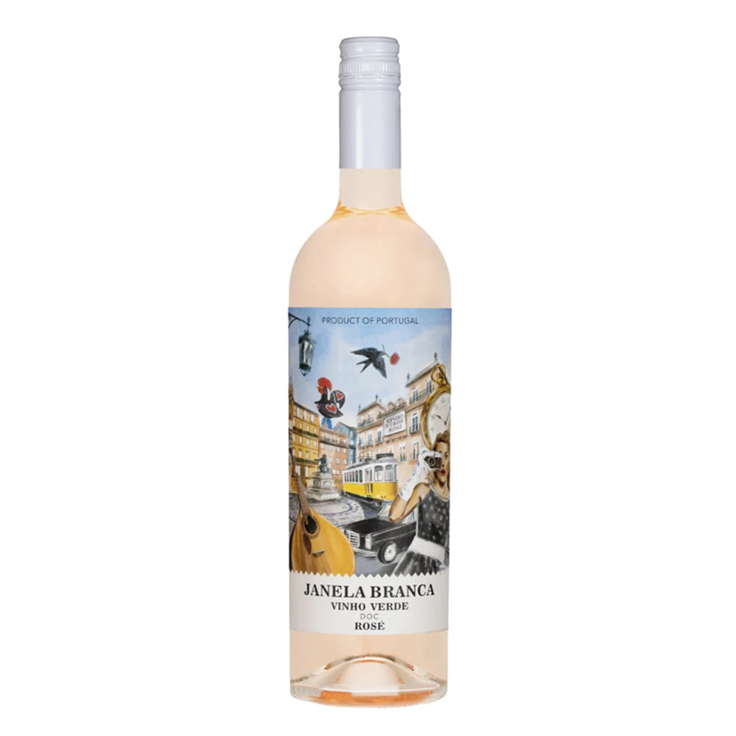 Vh Por Janela Branca Verd Ros 750ml