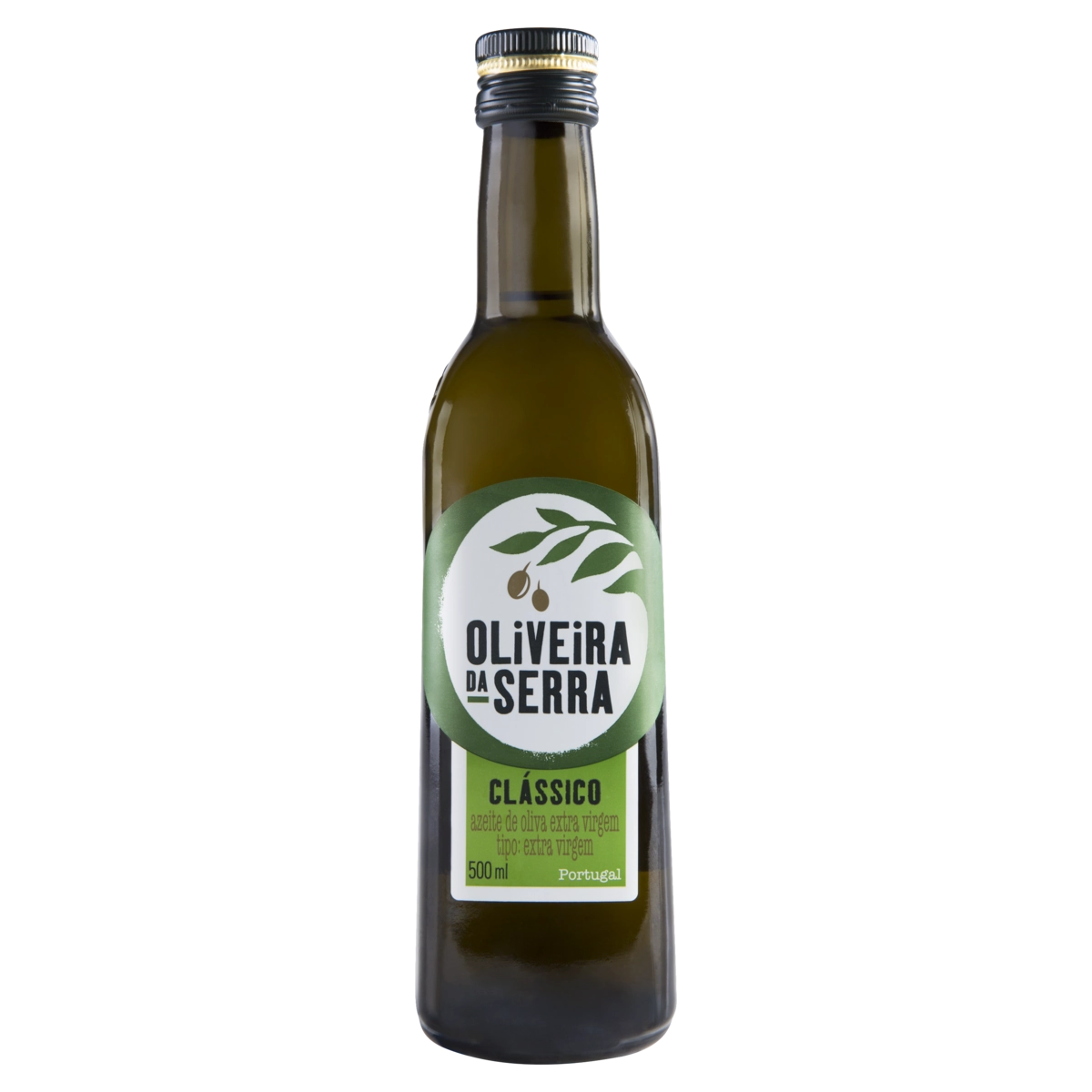 Azeite de Oliva Extra Virgem Clássico Português Oliveira da Serra Vidro 500ml