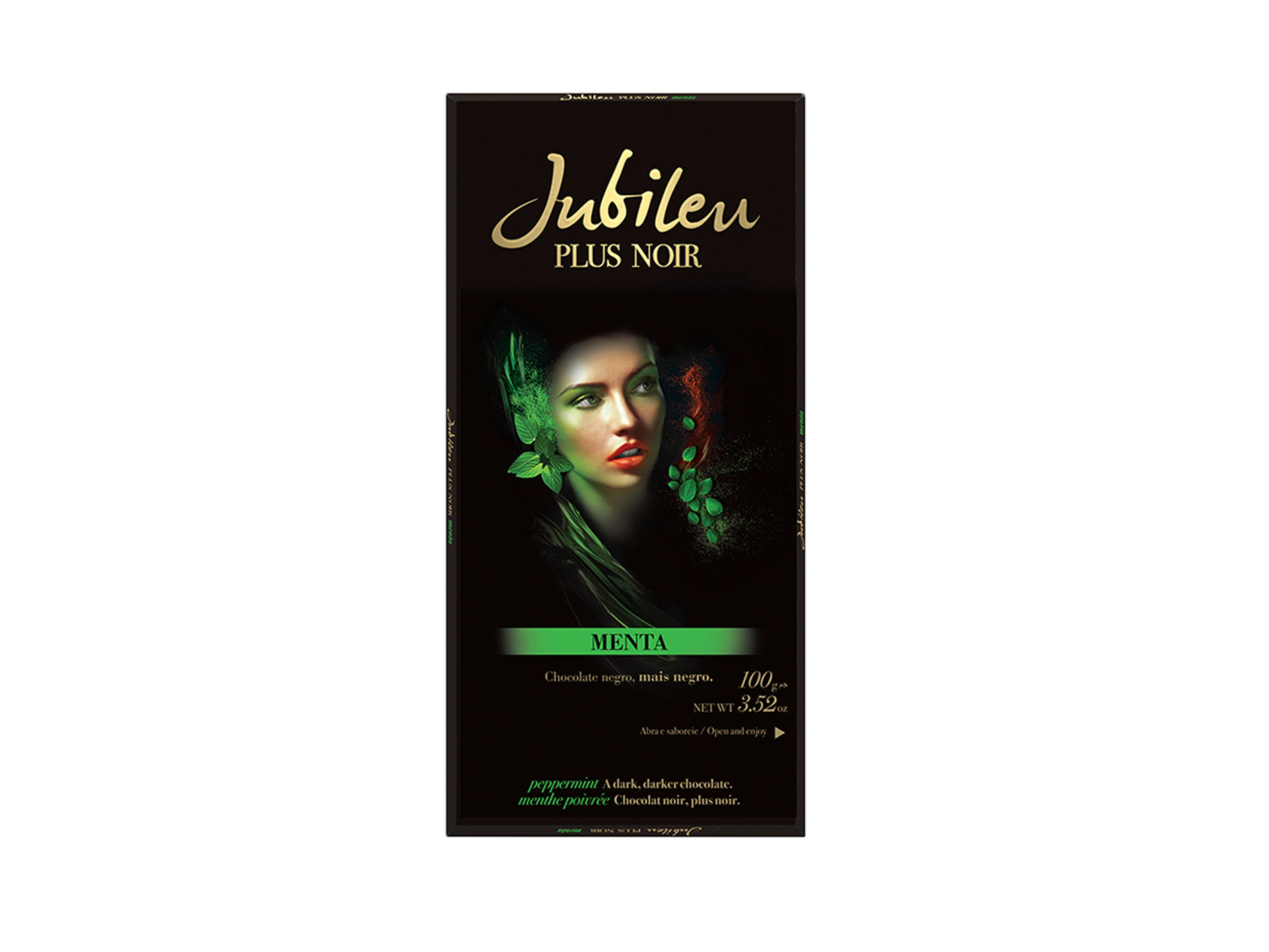 Choc Jubileu Plus Noir 55 Menta 100g
