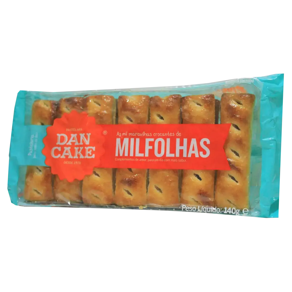 Biscoito Importado Mil Folhas - Portugal - 140g Dan Cake