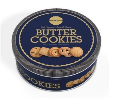 Cookies Dan Cake 454gr Butter Lata