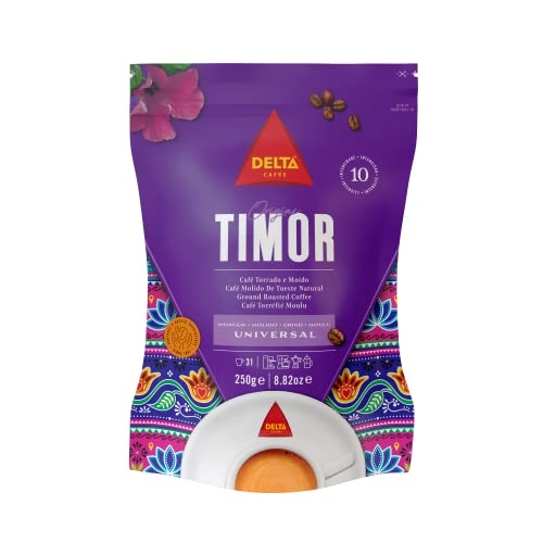 Café Torrado E Moído Timor Delta Cafés Pouch 250g