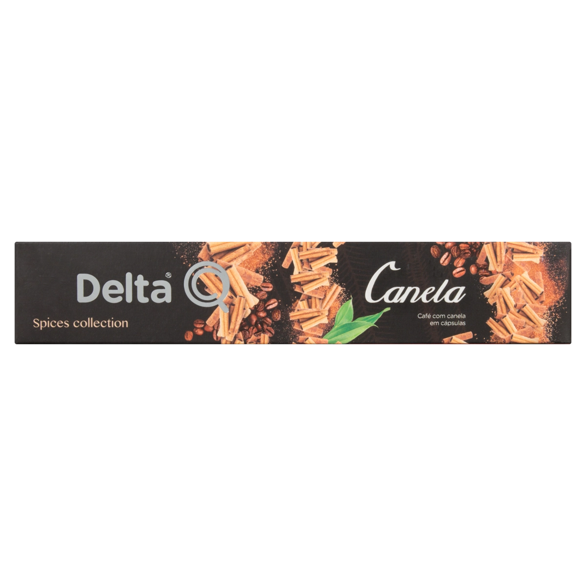 Café Em Cápsula Torrado E Moído Canela Delta Q Spices Collection Caixa 55g 10 Unidades