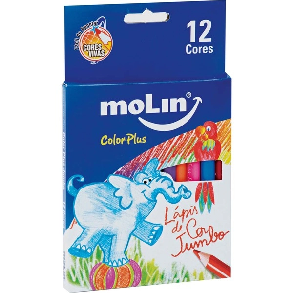 Molin Color Plus Jumbo 12 Cores