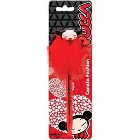 Molin Fashion Pucca Esferográfica Azul 1 Unidade
