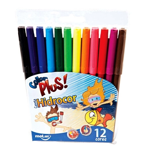 Molin Color Plus Hidrográfica 12 Unidades