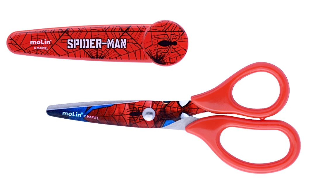 Tesoura Homem Aranha Molin